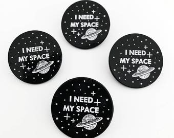 I Need My Space Planet Enamel Pin