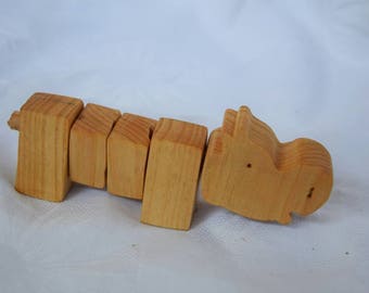wooden puzzle, wooden puzzle hippo, wooden hippo, ecofriendly toy, montessori toy, wooden toy for kids, toddler puzzle, waldorf puzzle