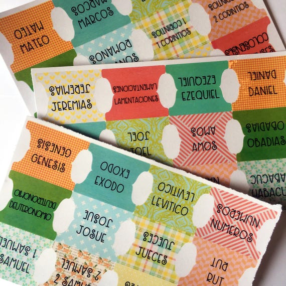 Bible Tabs SPANISH CATHOLIC Journaling Bible Tabs SPANISH CATHOLIC Journaling