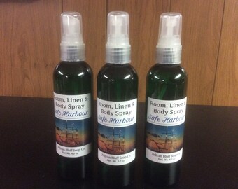 Safe Harbour Room, Linen and Body Spray