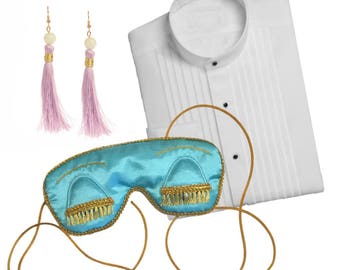 Vintage Edition Holly Golightly Costume - Breakfast at Tiffany's Satin Sleep Mask