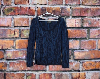 Coogi Vintage Scoop Neck Sweater Style Top
