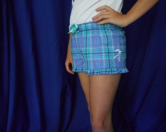 Plaid Flannel Shorts