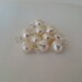 Freshwater Pearl - Add on charm, add on pendant, wire wrapped pearl, freshwater pearl 10 Pcs