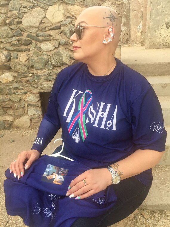 Custom Designed "Kisha & Jenn" T-Shirt (Metavivor)