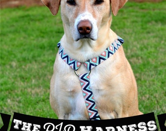 New Design! Step-In Harness-any fabric! (sizes XS-XL)