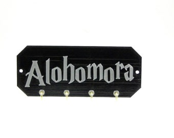 Alohomora Harry Potter Key Holder Key Rack Key Organizer Jewelry organizer 6" x 2.5"