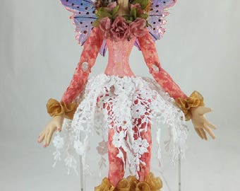 Art Doll-Bibi the Faery OOAK Cloth Doll