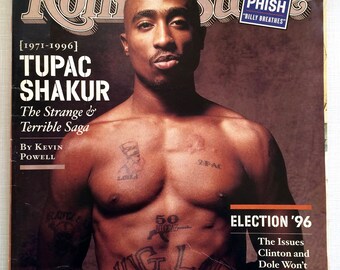 Vintage Tupac Rolling Stone Magazine 9