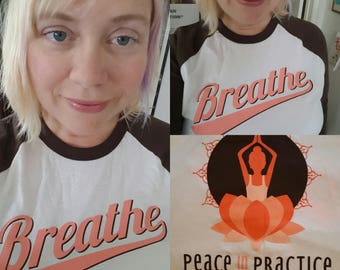 Lotus Yoga Shirt "Breathe"