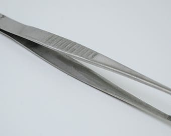 Vintage Tweezers, First aid, Stainless Steel Tweezers, Retro Tweezers, Jewelry Tool, Surgical Tweezers, Economy Diamond Tweezers, Medical