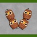 Lil' owl beads