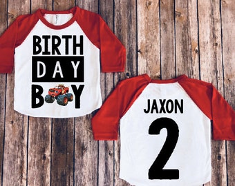 Blaze birthday shirt, blaze and the monster machines birthday, blaze birthday party, blaze party, monster machines shirt, birthday boy shirt