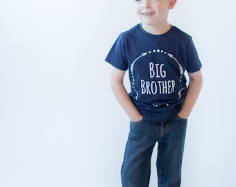 Big Brother Shirt Little Brother Shirt Personalized Shirt Sibling Shirts Brother Shirt Pregnancy Announcement Shirt Baby Announcement Shirt