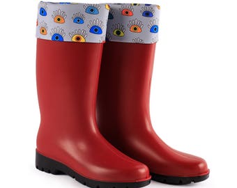 BiggDesignMy Eyes are on You Rain Boots