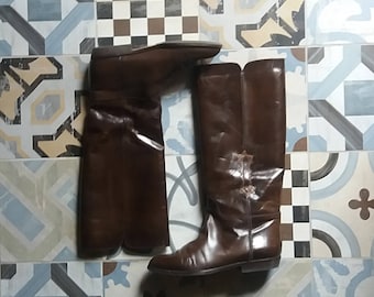 Vintage Boots ' 70 – ' 80 brown leather EU 37