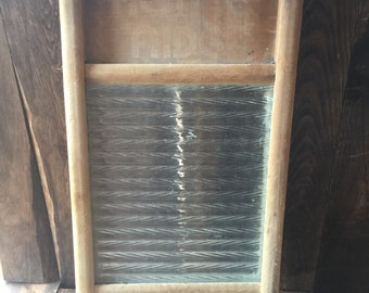 Home Aide Glass Washboard