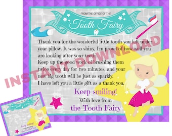 Letter from the Tooth Fairy