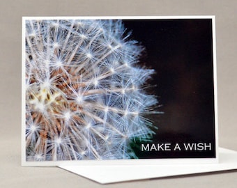 Make a Wish Dandelion Birthday Card