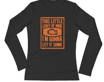 this little light of mine check engine shirt