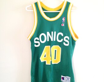 Seattle Supersonics Champion Vintage Basketball Jersey