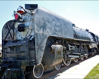Poster, Many Sizes Available; Union Pacific Railroad Locomotive Train 814