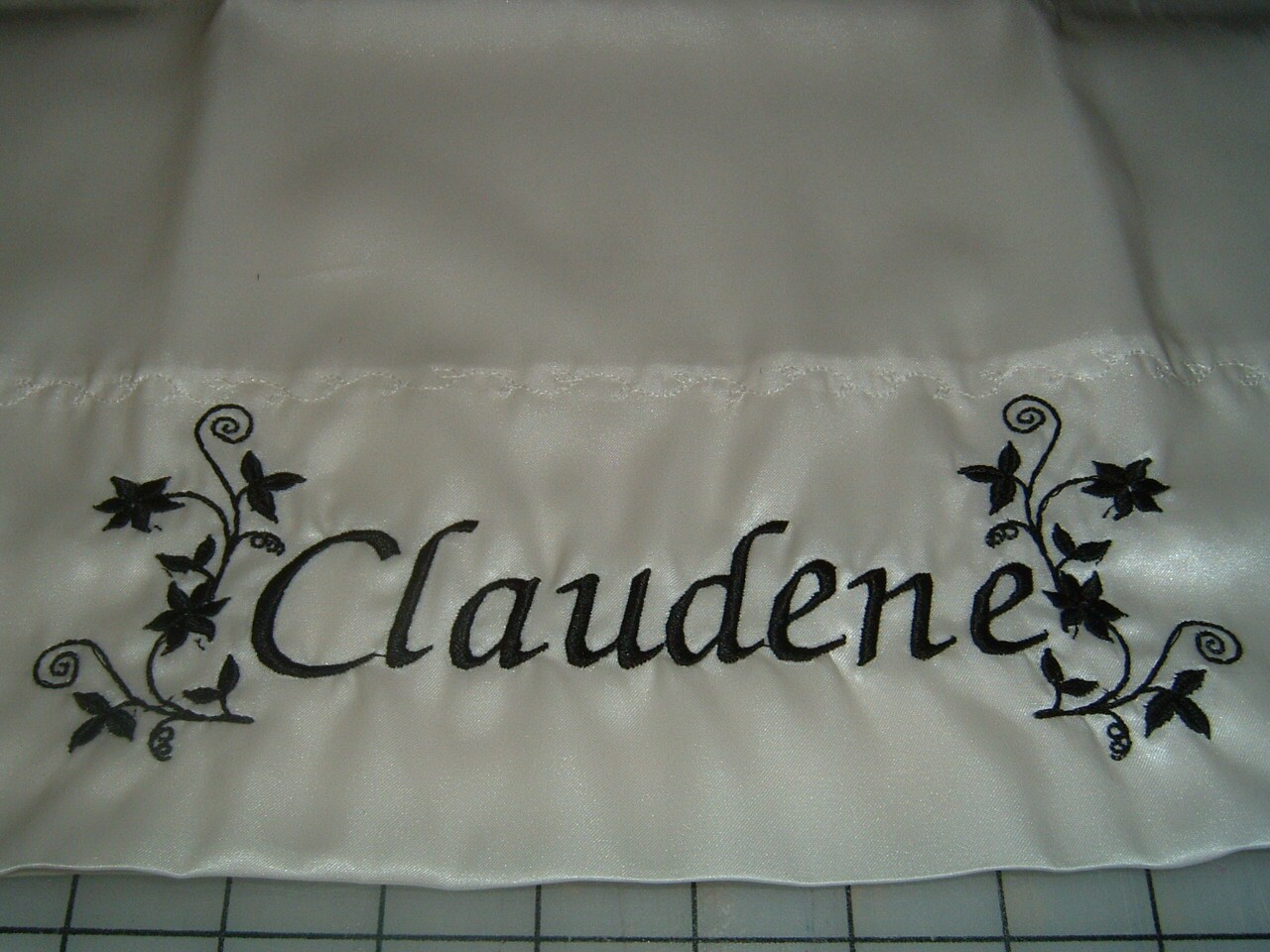 Satin Pillowcase personalized
