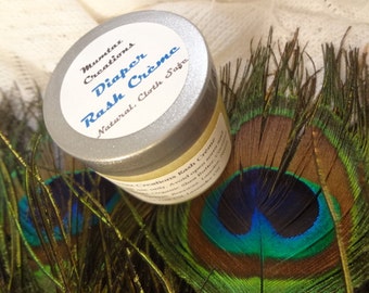 Natural, Cloth Diaper Safe Organic Diaper Rash Creme by Mumtaz Creations