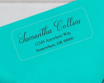 Return Address Labels, Address Label Stickers, Wedding Address Labels, Address Stickers, Return Address Label Sticker, Transparent Label