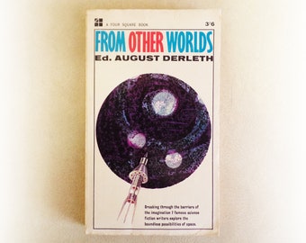 August Derleth - From Other Worlds - science fiction vintage paperback book - 1964