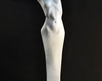 Original Figurative Sculpture - "Caryatid"