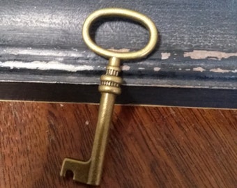 Bulk Skeleton Keys-Antiqued Bronze-41mm-100pcs- Wholesale-Wholesale Skeleton Keys-Wedding Keys