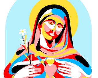 Nuestra Señora de Guadalupe - Our Lady of Guadalupe Print