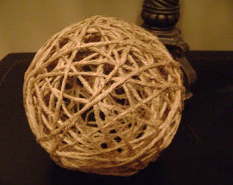 Set of 12 Twine Balls Various sizes 2"-6"