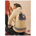 Snowmobile Sweater Knitting Pattern Zippered Sweater Shawl Collar Raglan Sleeves Pattern on Kilbella Vintage