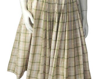 Vintage 1950's Cotton Summer Dress