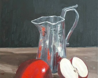 Original oil painting still life XI
