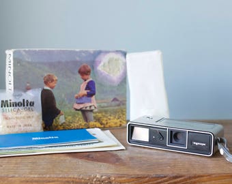Vintage Minolta 16 Model P with Rokkor Lens | 16mm Subminiature Camera