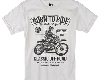 Motorcycle Born To Ride Men's T-Shirt (SB1008)