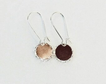 10 blank earrings 12mm (5 pairs)