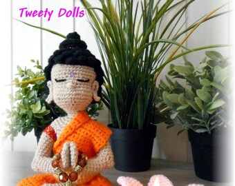 Tutorial to make Buddha by Tweety Dolls Dutch or french hook