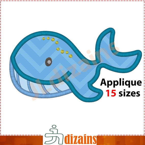 <strong>Whale Applique</strong> Design - Machine Embroidery | Rosieday ... Whale applique template