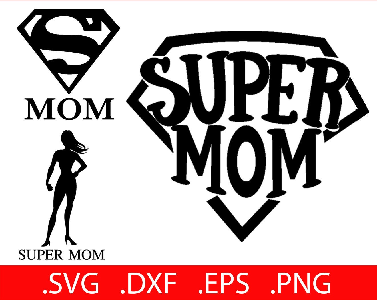 Download Super Mom SVG Files Super Mom SVG
