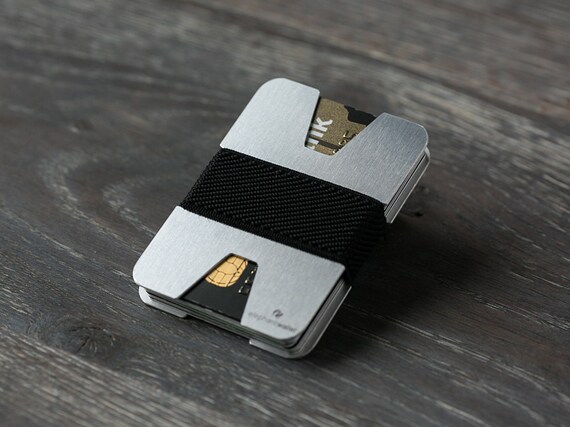 Minimalist wallet aluminum wallet aluminium wallet slim