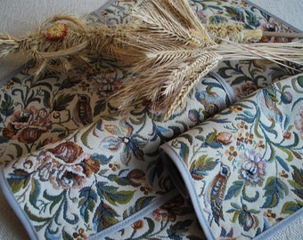 Set of 4 Table Placemats from Baltic Jacquard