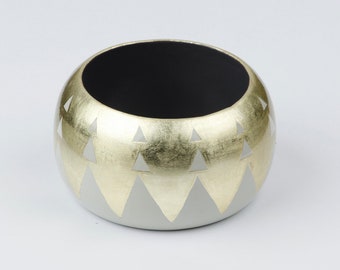 Bracelet AGUAYO Grey & Gold