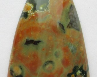 Rhyolite Rainforest Jasper Pendant Stone