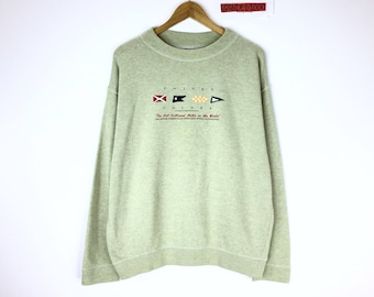 Rare!!! Vintage 90's Benetton Sweatshirt made in italy United Colors Of Benetton Spellout