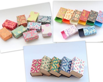 Assorted Gift boxes, Packaging box,wedding favor box, Kraft paper box -30 assorted printed , Jewelry Packaging Boxes