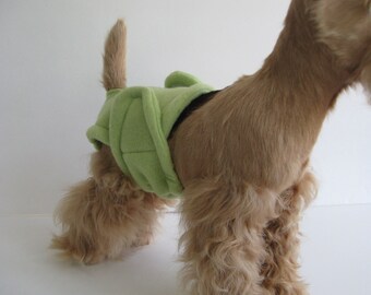 POOCHIE PANTZ lime green female dog diaper, custom made, all sizes